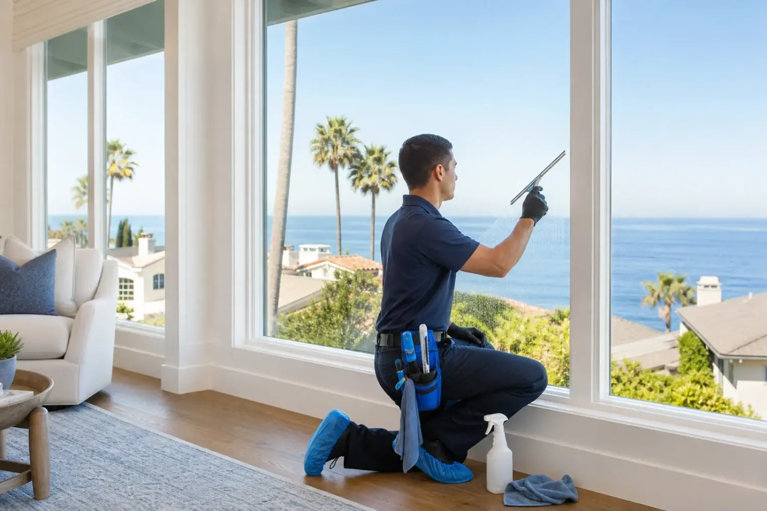 Cleaning residential windows without streaks